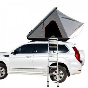 New Design Triangle Aluminum Hard Shell Car Roof Top Tent 2 Person